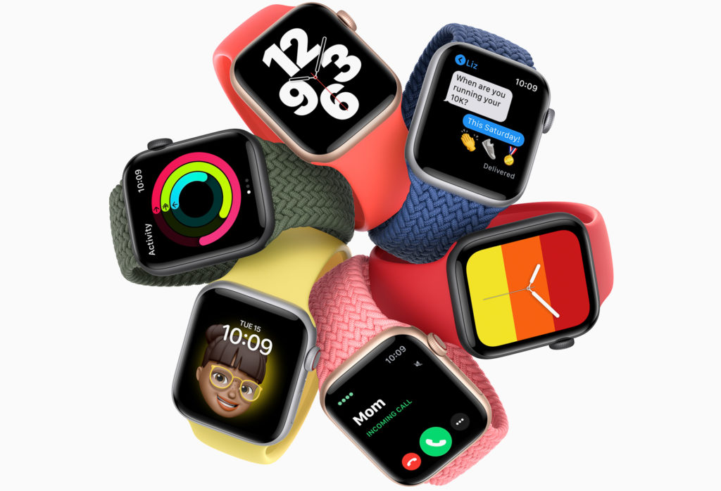 Apple Watch SE family. Image: Apple.