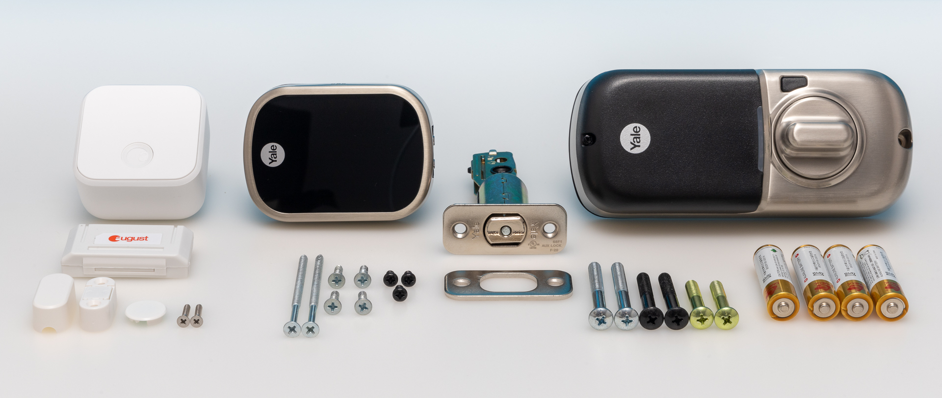 Yale Assure Lock SL with Yale Access Kit components. Image: Digitized House.